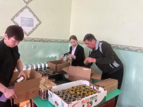 Учащаяся Кульбаево-Марасинской школы рассказала о посильной помощи бойцам на СВО