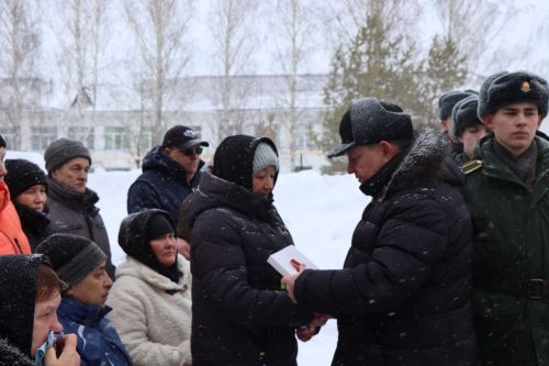 В Нурлатском районе простились с погибшим участником СВО