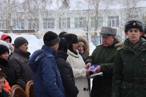 В Нурлатском районе простились с погибшим участником СВО
