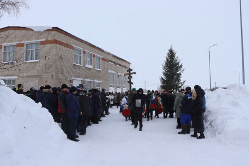 В Нурлатском районе простились с погибшим участником СВО