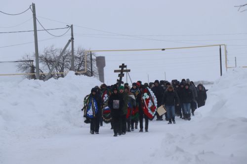 В Нурлатском районе простились с погибшим участником СВО