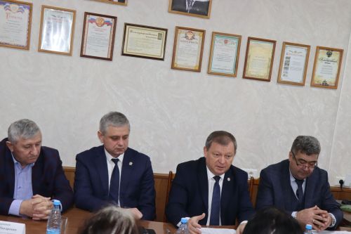 Сотрудники Нурлатского элеватора встретились с руководством района