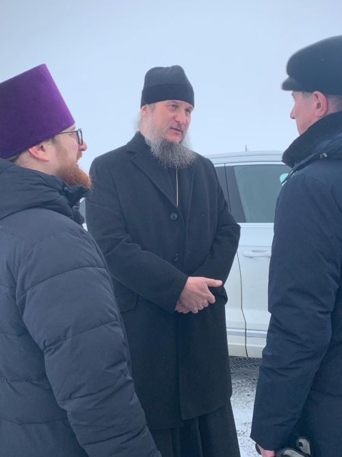 Сегодня в Нурлат прибыл епископ Чистопольский и Нижнекамский Пахомий с архиепастовским визитом для службы в Храме Пророка Божия Илии