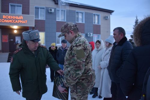 Еще один доброволец из Нурлата отправился в зону СВО