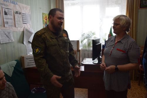 Члены нурлатского общества слепых передали для бойцов СВО посылки с гуманитарной помощью