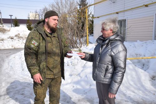 Члены нурлатского общества слепых передали для бойцов СВО посылки с гуманитарной помощью