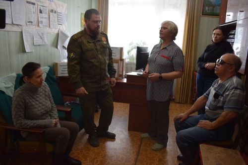 Члены нурлатского общества слепых передали для бойцов СВО посылки с гуманитарной помощью
