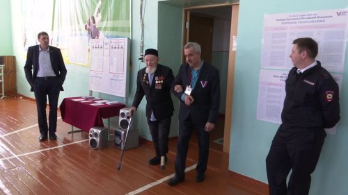 На выборах президента России проголосовал 99-летний житель Нурлатского района