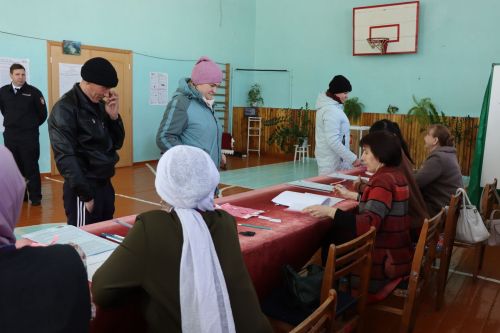 На избирательном участке №2357 Нурлатского района в первый день выборов проголосовали 47 процентов всех избирателей