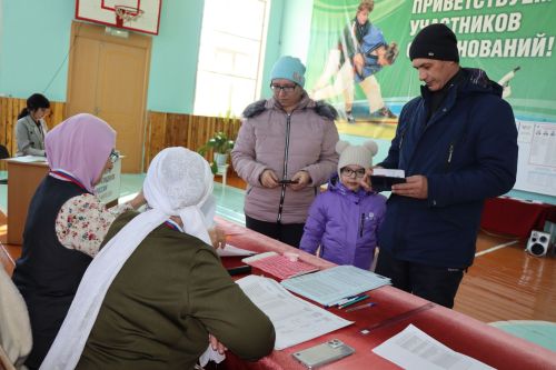 На избирательном участке №2357 Нурлатского района в первый день выборов проголосовали 47 процентов всех избирателей