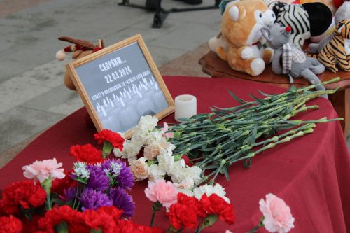Нурлатцы почтили память погибших в ходе теракта в Подмосковье
