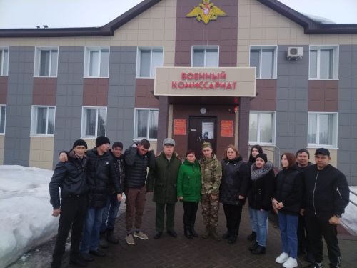Из Нурлата в зону СВО отправился еще один человек