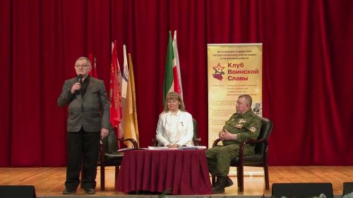 Председатель Ассоциации «Клуб воинской славы» Михаил Черепанов встретился с поисковиками Нурлата