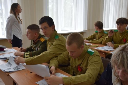 В Нурлате «Диктант Победы-2024» писали участники СВО