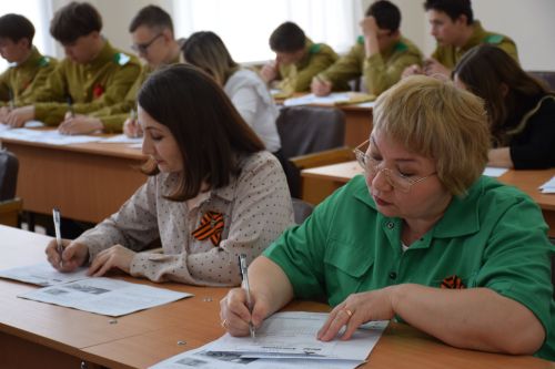 В Нурлате «Диктант Победы-2024» писали участники СВО