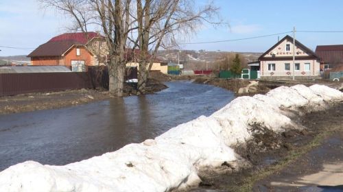 Улицы двух сёл Нижнекамского района превратились в реки
