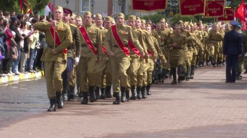 Жители Нурлата масштабно отметили 79-ую годовщину Великой Победы