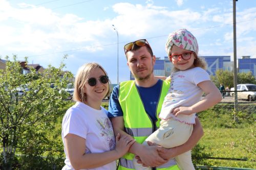 В Нурлате в знании ПДД соревновались не только дошколята, но и их родители