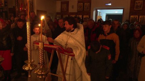 Ночное Пасхальное богослужение в храме пророка Божия Илии