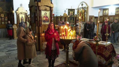 Ночное Пасхальное богослужение в храме пророка Божия Илии