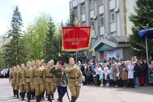 В Нурлате торжественно встретили День Победы
