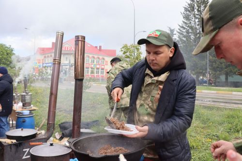 В Нурлате торжественно встретили День Победы