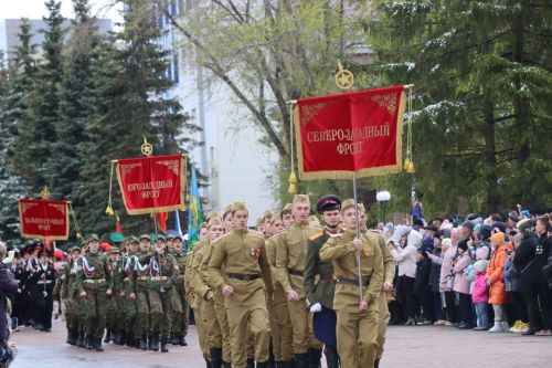 В Нурлате торжественно встретили День Победы