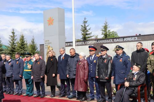 В Нурлате торжественно встретили День Победы