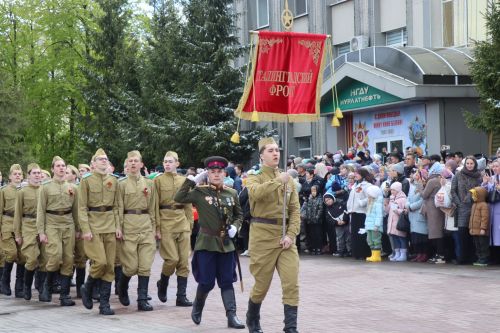 В Нурлате торжественно встретили День Победы