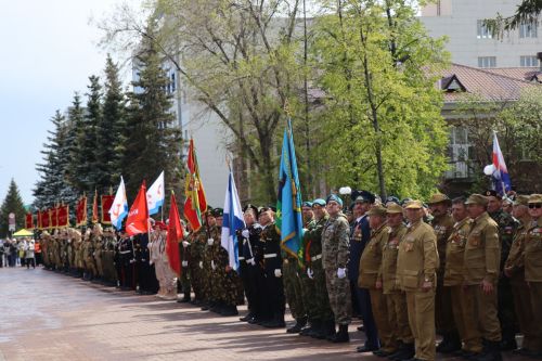 В Нурлате торжественно встретили День Победы