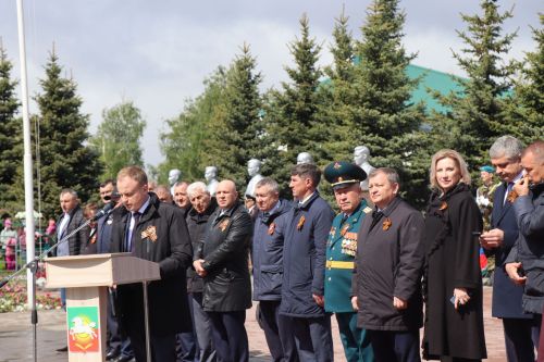 В Нурлате торжественно встретили День Победы