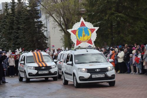 В Нурлате торжественно встретили День Победы