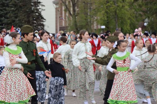 В Нурлате торжественно встретили День Победы