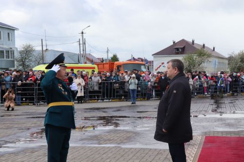 В Нурлате торжественно встретили День Победы