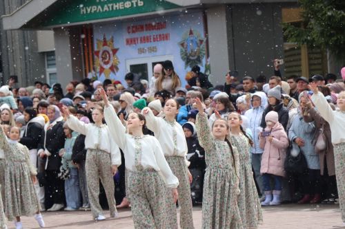В Нурлате торжественно встретили День Победы