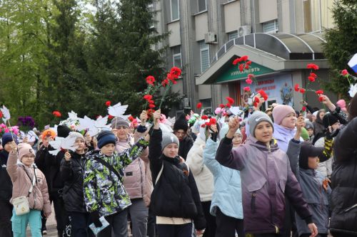 В Нурлате торжественно встретили День Победы