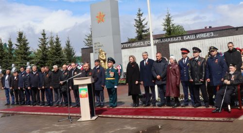 В Нурлате торжественно встретили День Победы