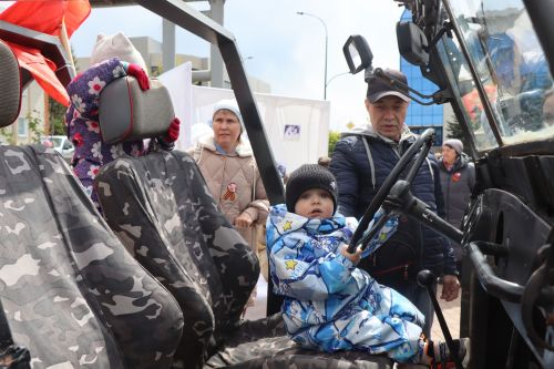 В Нурлате торжественно встретили День Победы