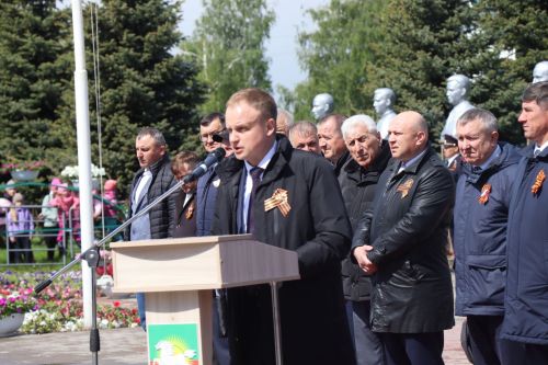 В Нурлате торжественно встретили День Победы