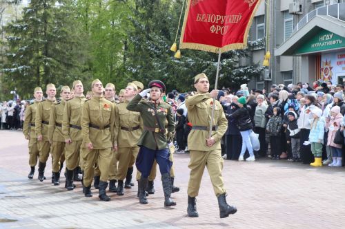 В Нурлате торжественно встретили День Победы