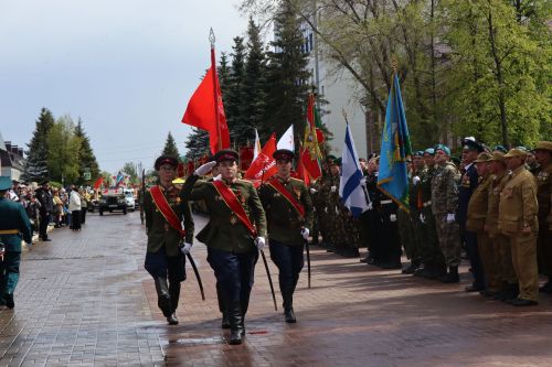 В Нурлате торжественно встретили День Победы