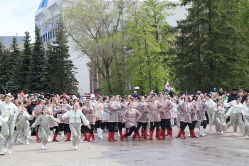 В Нурлате торжественно встретили День Победы