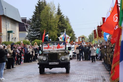 В Нурлате торжественно встретили День Победы