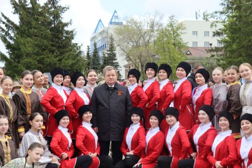 В Нурлате торжественно встретили День Победы