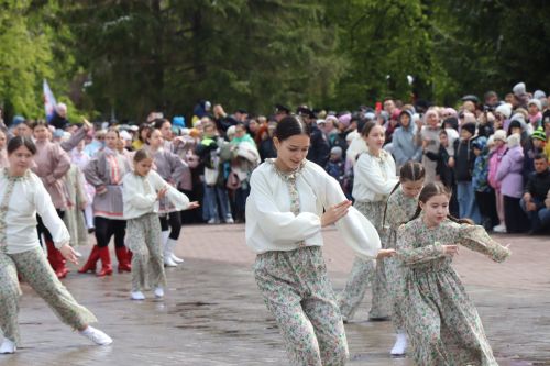 В Нурлате торжественно встретили День Победы