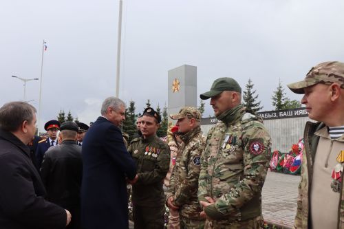 В Нурлате торжественно встретили День Победы