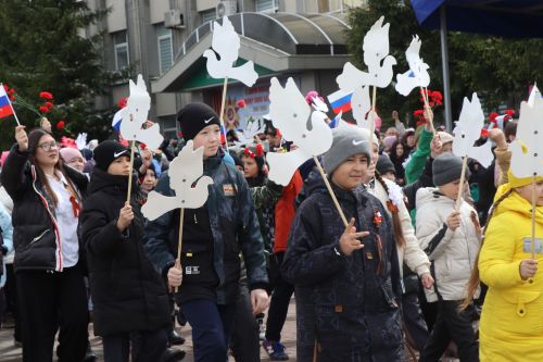 В Нурлате торжественно встретили День Победы