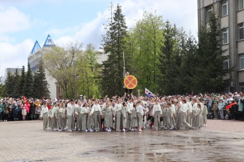 В Нурлате торжественно встретили День Победы