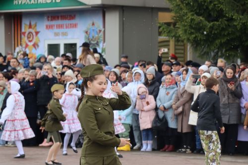 В Нурлате торжественно встретили День Победы