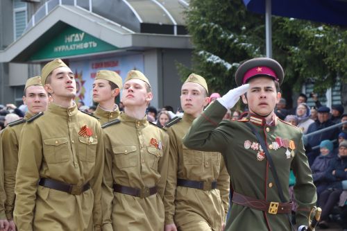 В Нурлате торжественно встретили День Победы
